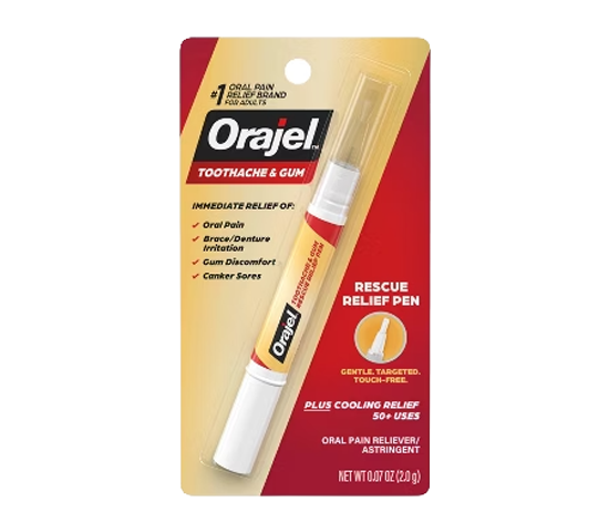 Anbesol Gel Max Strength Instant Oral Pain Relief 0.33 oz.