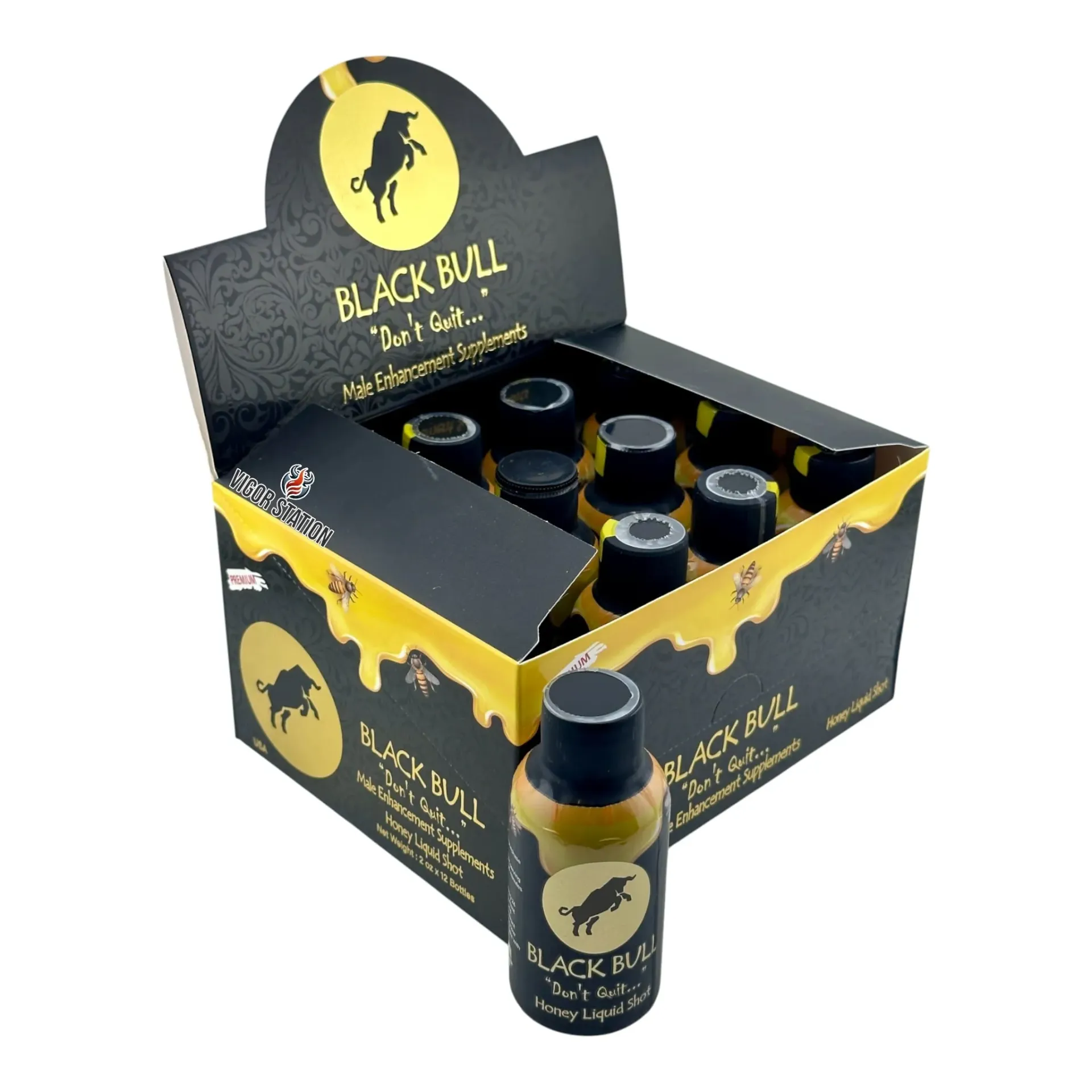 Black Bull Extreme Shot 2fl.oz. 12 ct