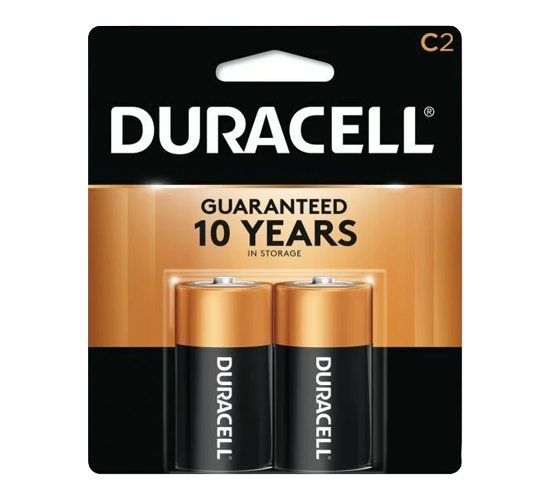 Duracell Alkaline C-2 Battery