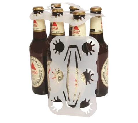 Plastic Bottle Holder 6 PK 1000/CS