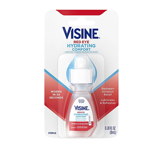 Visine Advance Relied Redness 0.28 fl.oz. 6/Pk