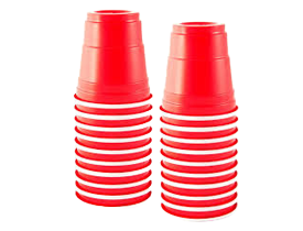 Red Shot Cups 2oz. 20ct x 48 Sleeve