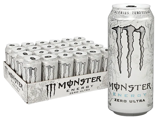 Monster White 440ml. 24Pk