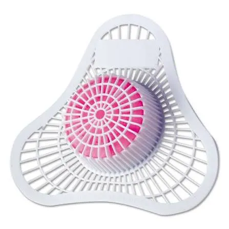Hospeco® Health Gards® Urinal Screen with Non-Para Block, Pink CS/12