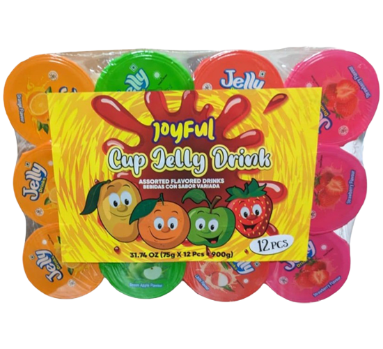Joyful Cup Jelly Drink Assorted flavored Drinks 12 x 12
